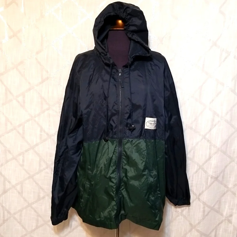 Vintage Walt Disney Mickey Mouse Windbreaker Jacket Size XL